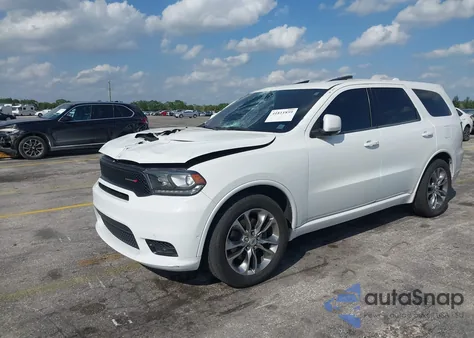 2019 Dodge Durango R/T из США, поврежденный, VIN 1C4SDJCT0KC745230